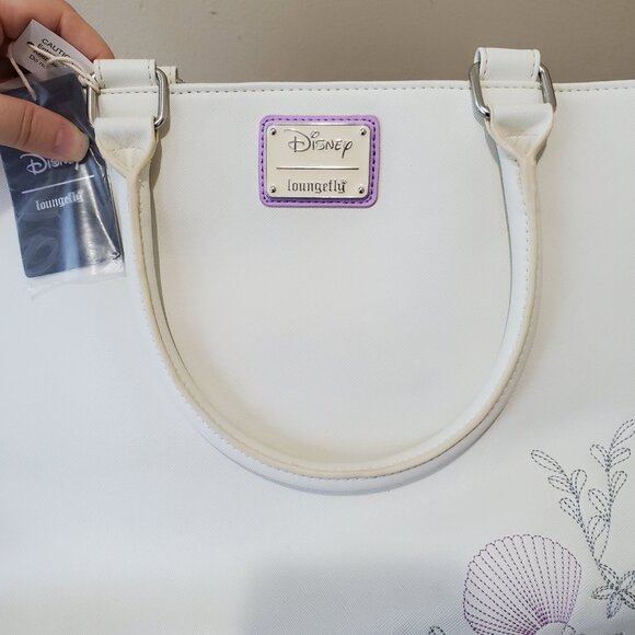 NWT Loungefly The Little Mermaid Embroidered Tote - Picture 8 of 10